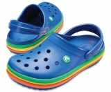 CROCS RCOCBAND Rainbow clog